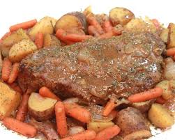 simple pot roast with vegetables i