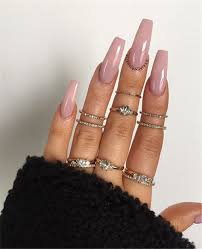 To make sure your ballerina nails don't break easily, you should follow some simple guidelines. 40 Simple Acrylic Coffin Nails Designs Ideas For Your 2019 Nail Art Connect Coffin Nails Designs Beautiful Nail Designs Nail Designs