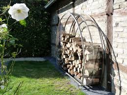 Kaminholzregal Cerstix Fur Fahrradgaragen Von Cervotec Garden Arch Outdoor Structures Outdoor
