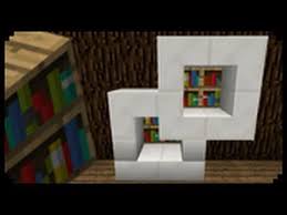 Office Stuff Youtube Modern Bookshelf Minecraft Bookshelves