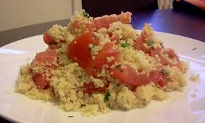 Add the rice, stir everything well, then add all the water and stir well to remove any clumps of rice. Couscous Salad With Fresh Tomatoes Cilantro And Lemon Lucie Loves Food