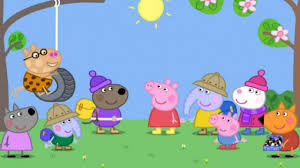 Disegno per bambini di peppa e amici che puoi colorare. Peppa Pig Disegni Da Colorare E Storia Del Cartone Animato Mamma Naturale