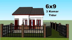 Denah rumah minimalis type 2. Biaya Pondasi Rumah Ukuran 6x9 Lengkap Profbiaya