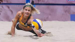 In favor of the german team against miki ishi and megumi murakami, the 2016 olympic champion once again showed her happy and at the same time profitable side, for which she is known in addition to her outstanding skills on the beach volleyball field and is loved by the fans. Laura Ludwig Never Give Up And Luck Will Find You