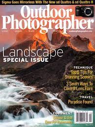 Outdoor Photographer Magazine Covers Date Cover Outdoor Photographer Landscape Photography Nature Magazine Photographers