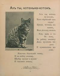 Prosmotr Dokumenta Dlib Rsl Ru Vintazh Otkrytki Knigi Kot