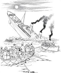 Titanic History Coloring Pages Free To Print Educative Printable Titanic Drawing Coloring Pages Titanic