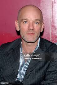 Michael Stipe, Bill Berry and Peter Buck of R.E.M. at the 40 Watt... News  Photo