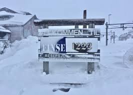 Stunning architecture of Finse Station featuring a historic train station building covered in snow