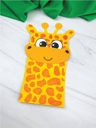 Check spelling or type a new query. Paper Bag Giraffe Puppet Craft Free Template