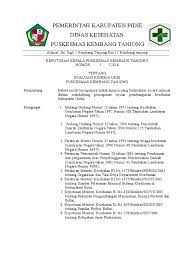1 evaluasi kinerja ukm no. Sk Evaluasi Kinerja Ukm
