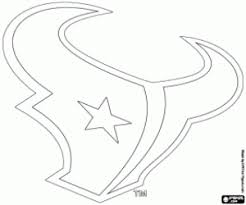 This is a logo of the houston texans. Coloriage Embleme Des Houston Texans A Imprimer
