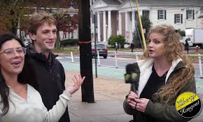 Before going viral for her graduation photos at kent state, kaitlin bennett was making videos for liberty hangout. Kaitlin Bennett Activist Tries To Shame Queer Man For Giving Out Blow Jobs