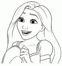 Planse de colorat cu printese a4, 2021 free download. Desene De Colorat Cu Printesa Rapunzel Planse De Colorat Cu Barbie Disney Coloring Pages Coloring Pages