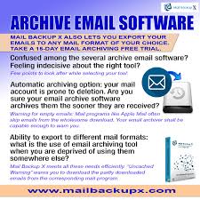 Archive Email Software Email Software Backup Email Security
