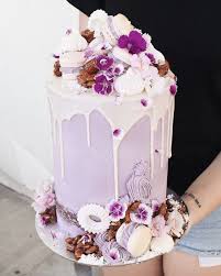 Simple Birthday Cake Decorating Ideas For Adults Best Birthday Cake Decorating Ideas Pastel Lilac Cake With Flowers Image C Tome Are In 2020 14th Birthday Cakes Unique Birthday Cakes 21st Birthday Cake For Girls
