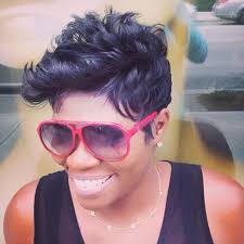 As i am smoothing hair gel is the perfect product to duplicate this look with longer hair. 23 Popular Short Black Hairstyles For Women Hairstyles Weekly