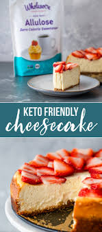 This low carb cheesecake recipe is so easy to make and is one of the best keto dessert recipes you'll ever try. Keto Cheesecake Gimme Delicious