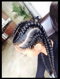 Want to look like a goddess? Thick Cornrows Natural Hair Styles Hair Styles Braided Hairstyles