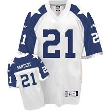 Wholesale 21 Replica Deion Sanders White Reebok Nfl Mens