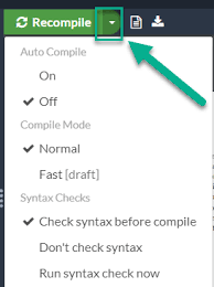 Son sens de lecture revêt une importance capitale car d'autres significations, parfois négatives, lui sont attribuées. How Do I Compile My Tex File Overleaf Editeur Latex En Ligne