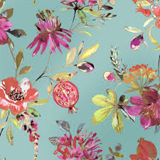 Pink and navy wallpaper blush pink and teal blush pink bedroom wallpaper blush pink glitter wallpaper white wallpaper gold white pink bedroom graham & brown fresco pink purple & grey floral wallpaper gray. Lotus Floral Metallic Wallpaper Soft Teal Wallpaper From I Love Wallpaper Uk