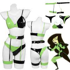 Shego Cosplay Costume Lingerie Sexy Underwear Top Pants Outfit Halloween  Carnival Party Disguise RolePlay Suit Girls Women Adult - AliExpress