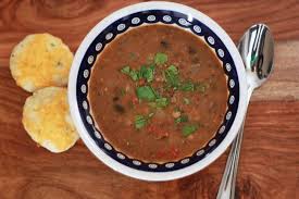 Black Bean And Lentil Soup Smoky Black Bean And Lentil Soup Recipe With Images Lentil Soup Food Lentils
