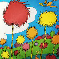 Truffula Trees The Lorax Dr Seuss Trees Dr Seuss Trees Doodle Art Lorax Trees