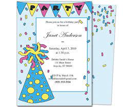 A party is the perfect way to express your friendship or affection for the honoree. 23 Kids Birthday Party Invitation Templates Ideas Birthday Party Invitation Templates Kids Birthday Party Invitations Party Invite Template