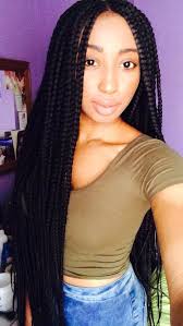 Simple hairstyle on kinky curly natural hair. Super Chic African Braids 40 African Hair Braiding Styles