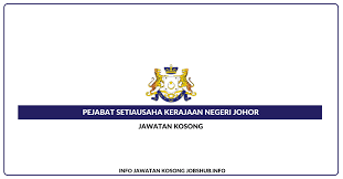 Yb dato' abdul rahman bin andak (dato' seri amar diraja) spmj (1893). Jawatan Kosong Pejabat Setiausaha Kerajaan Negeri Johor Jobs Hub