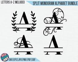 Vec  at t g dot com ¶. 3 Three Split Letter Etsy