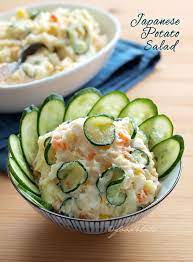 Japanase Potato Salad Food 4tots Recipes For Toddlers Easy Japanese Recipes Japanese Salad Japanese Potato