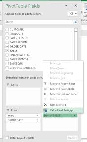 50 Things You Can Do With Excel Pivot Table Myexcelonline Excel Tutorials Pivot Table Excel