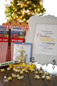 Maybe we should make movie night another weekend. Elf Movie Giveaway The Idea Room