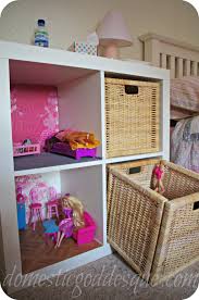 Http Domesticgoddesque Com 2012 06 How To Make A Barbie House From An Ikea Expedit Bookshelf Kids Room Organization Barbie Storage Ikea Hack Kids Room