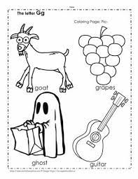 Maybe you would like to learn more about one of these? The Letter G Coloring Pictures Worksheets