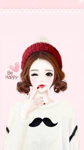 Having a certain aesthetic for your phone is just as important. Girl Cartoon Wallpaper Cute 700x1243 Download Hd Wallpaper Wallpapertip