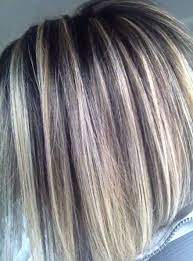 So i wove black lowlights evenly around her temples and gave her a clear gloss to boost shine. New Hair Grey Platinum Shades 59 Ideas Blending Gray Hair Hair Highlights And Lowlights Low Lights Hair