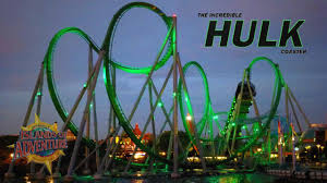 That might put it in perspective for him! Incredible Hulk Coaster Update Roar Sounds And Nighttime Lighting Islands Of Adventure Youtube