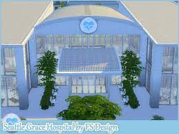 Seattle Grace Hospital The Sims 4 Catalog The Sims 4 Lots Sims Sims 4