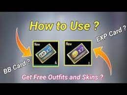 How To Use Exp Card 1 5x And 2x In Pubg In Version 10 50 Youtube