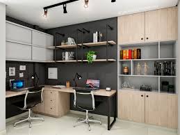 Simple, modern and industrial home office designs that you can create with low and normal budget. Home Office Estilo Industrial Homify