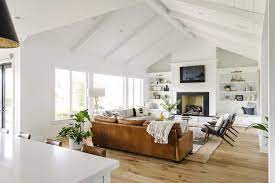 West Elm Just Launched Stylish Backgrounds For Zoom Video Meetings Modern Farmhouse Living Room Farm House Living Room Home