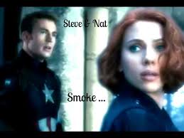 Captain America ~ Black Widow ~ Steve And Nat ~ Smoke