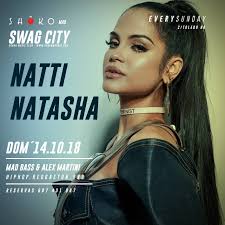 Natti Natasha el Dom'14 de Octubre en Shôko Madrid🔥 Entradas->  https://bit.ly/2x3JGET