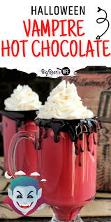 Vampire Hot Chocolate Recipe In 2020 Hot Chocolate Delicious Desserts Comfort Food Southern