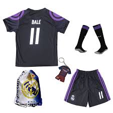 Real madrid black jersey 2018. Buy 2017 2018 Real Madrid Bale 11 Away Black Football Soccer Kids Jersey Short Sock Soccer Bag Youth Sizes In Cheap Price On Alibaba Com