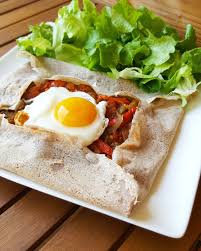 Galette Bretonne A La Piperade Cuisine Ta Ligne Galette Bretonne Piperade Crepes Salees Garniture